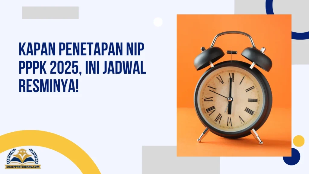 Kapan Penetapan NIP PPPK 2025
