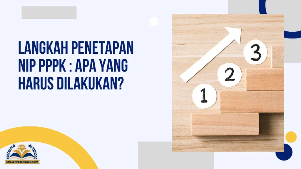 Langkah Penetapan NIP PPPK