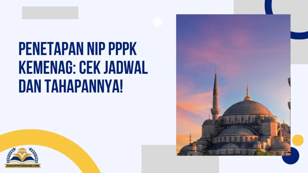 Penetapan NIP PPPK Kemenag